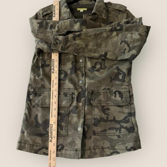 Gianni Bini Women's XS Camouflage Utility Jacket Military Fall Layering Casual - Picture 4 of 11
